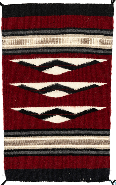 All Rugs Red Basket Rug